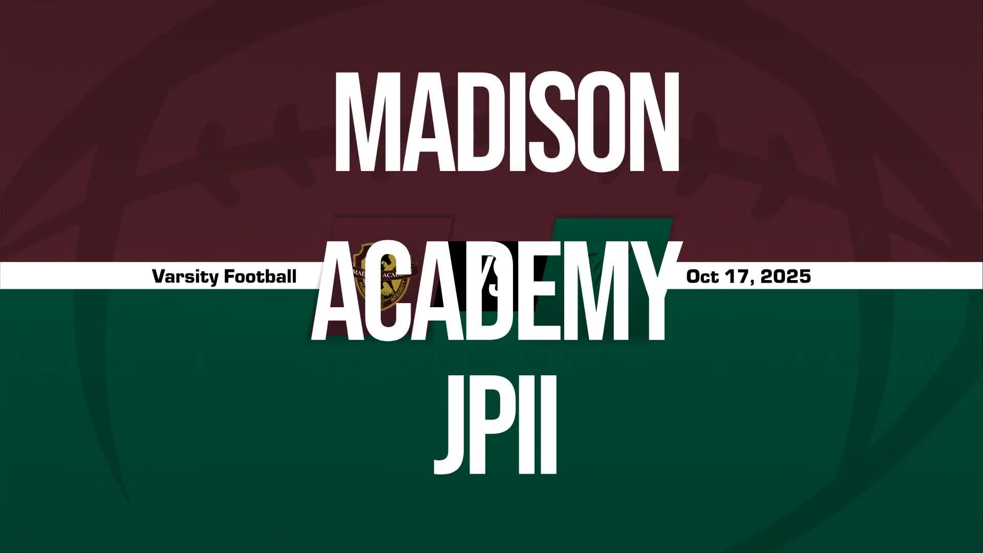 Football Game Preview: Madison Academy Mustangs vs. Plainview Be