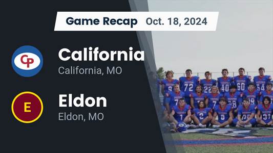 Football Recap: Eldon Takes a Loss