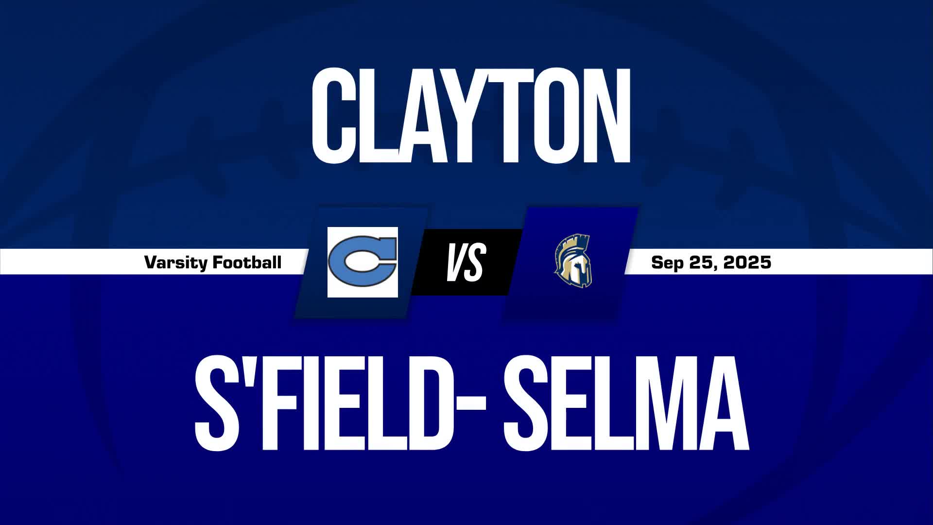 Football Recap: Clayton Comes Up Short