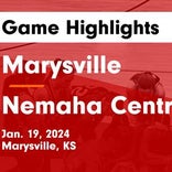 Nemaha Central snaps five-game streak of wins at home
