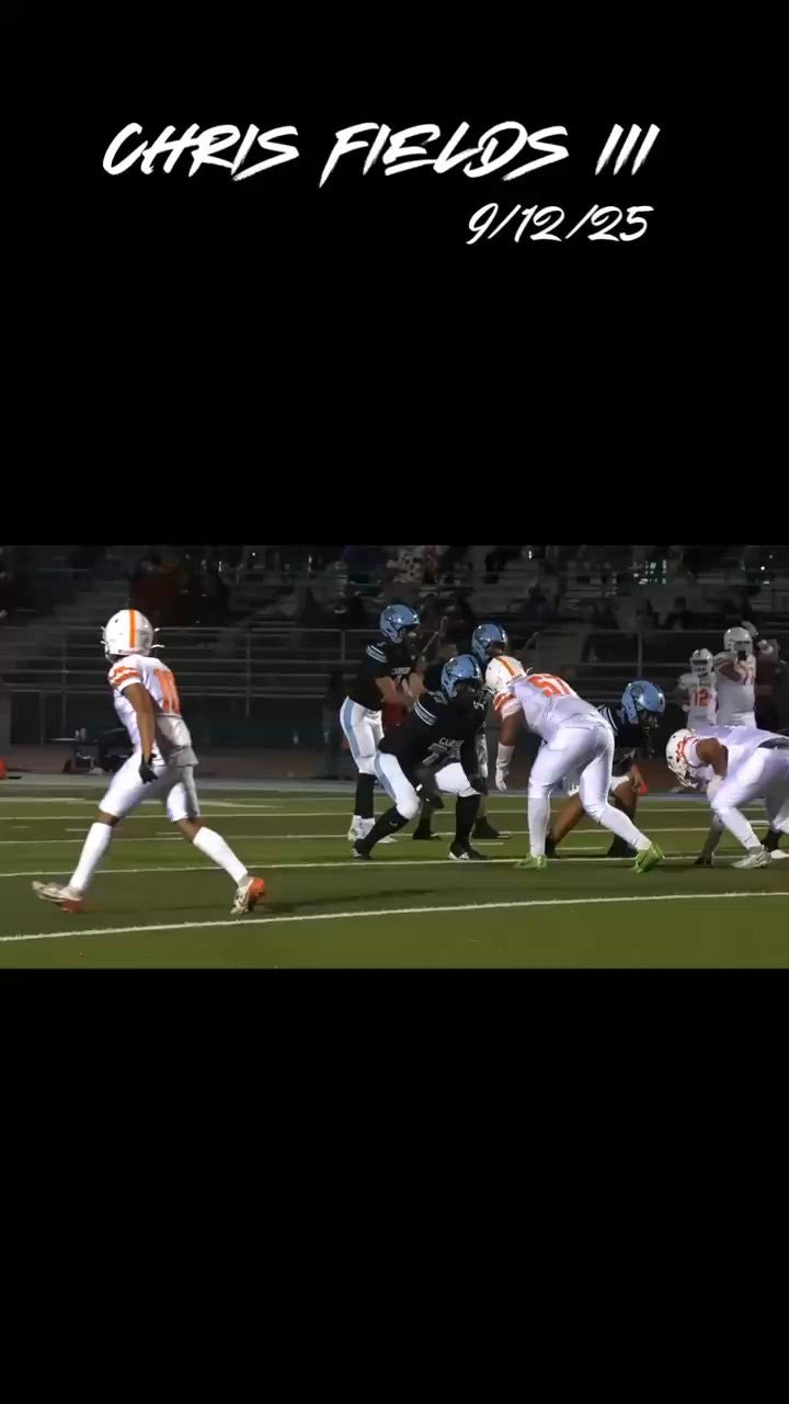 Chris Fields iii Game Report: @ Gardena