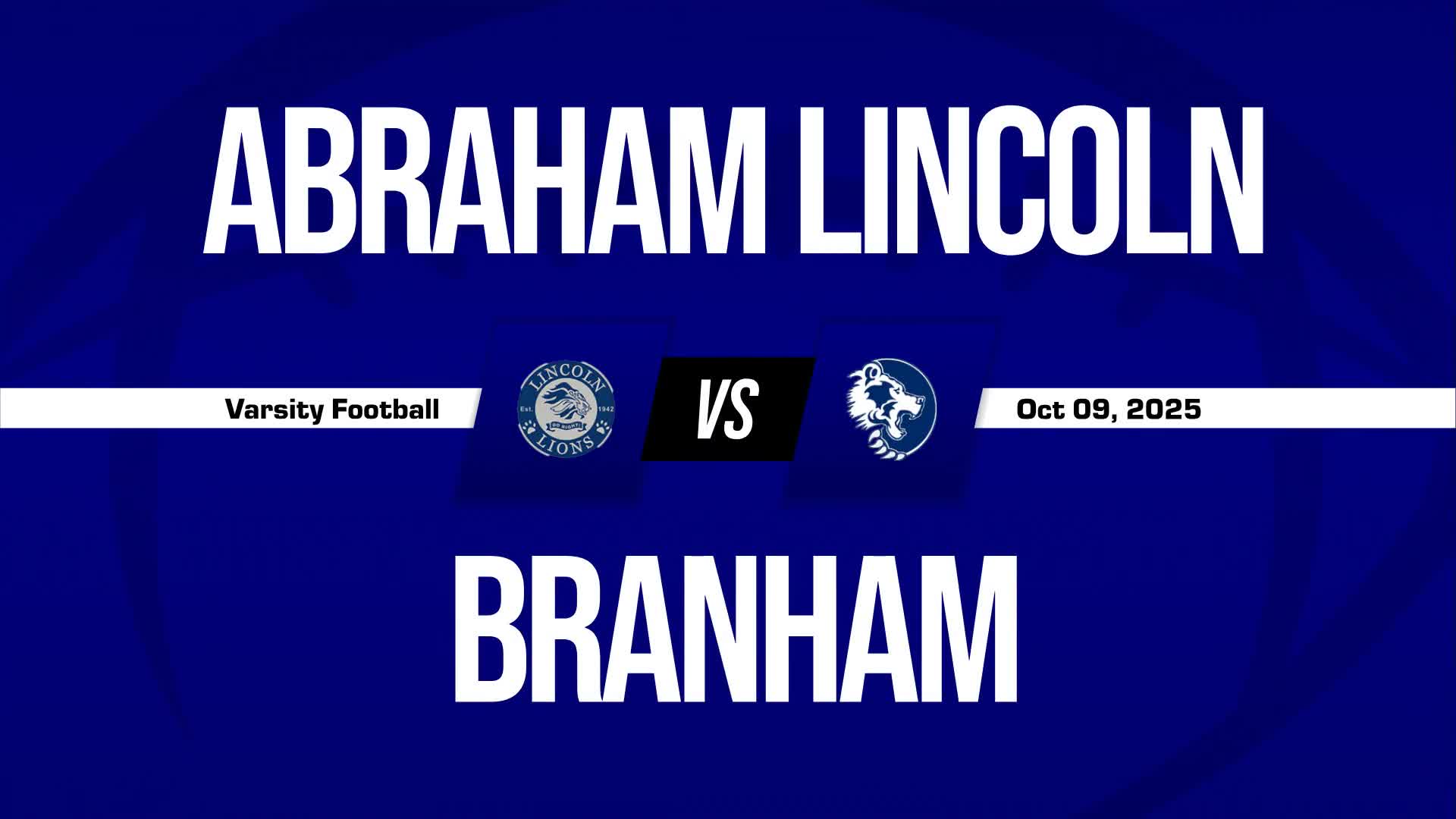 Football Game Preview: Branham Bruins vs. Christopher Cougars