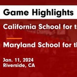 Basketball Game Recap: California School for the Deaf-Riverside Cubs vs. California Lutheran C-Hawks