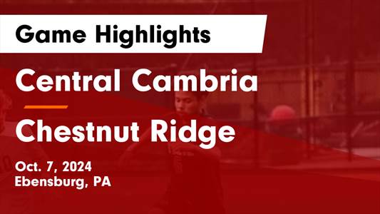 Soccer Recap: Central Cambria Gets the Win