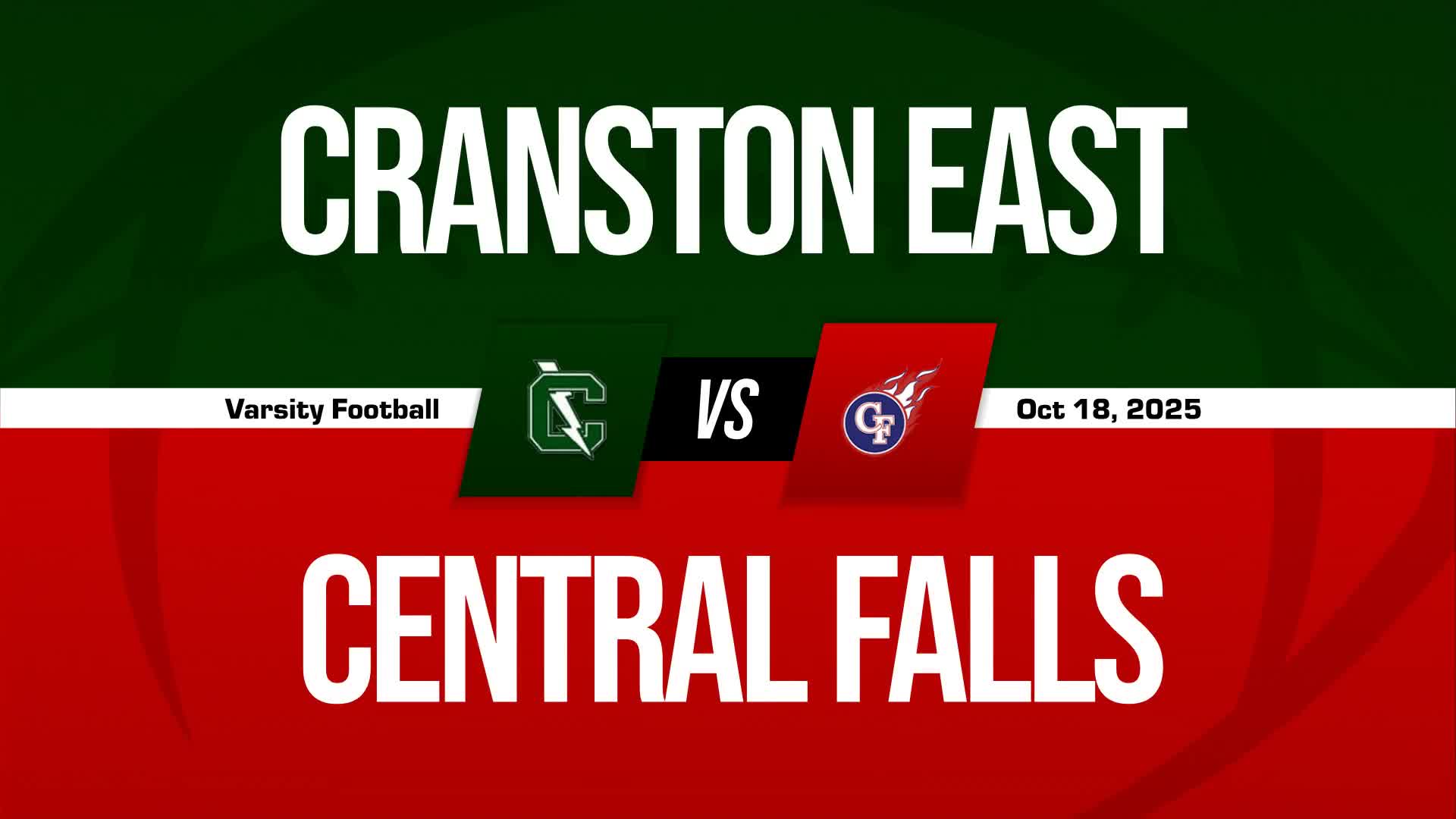 Football Recap: Cranston East Gets the Win + How To Watch