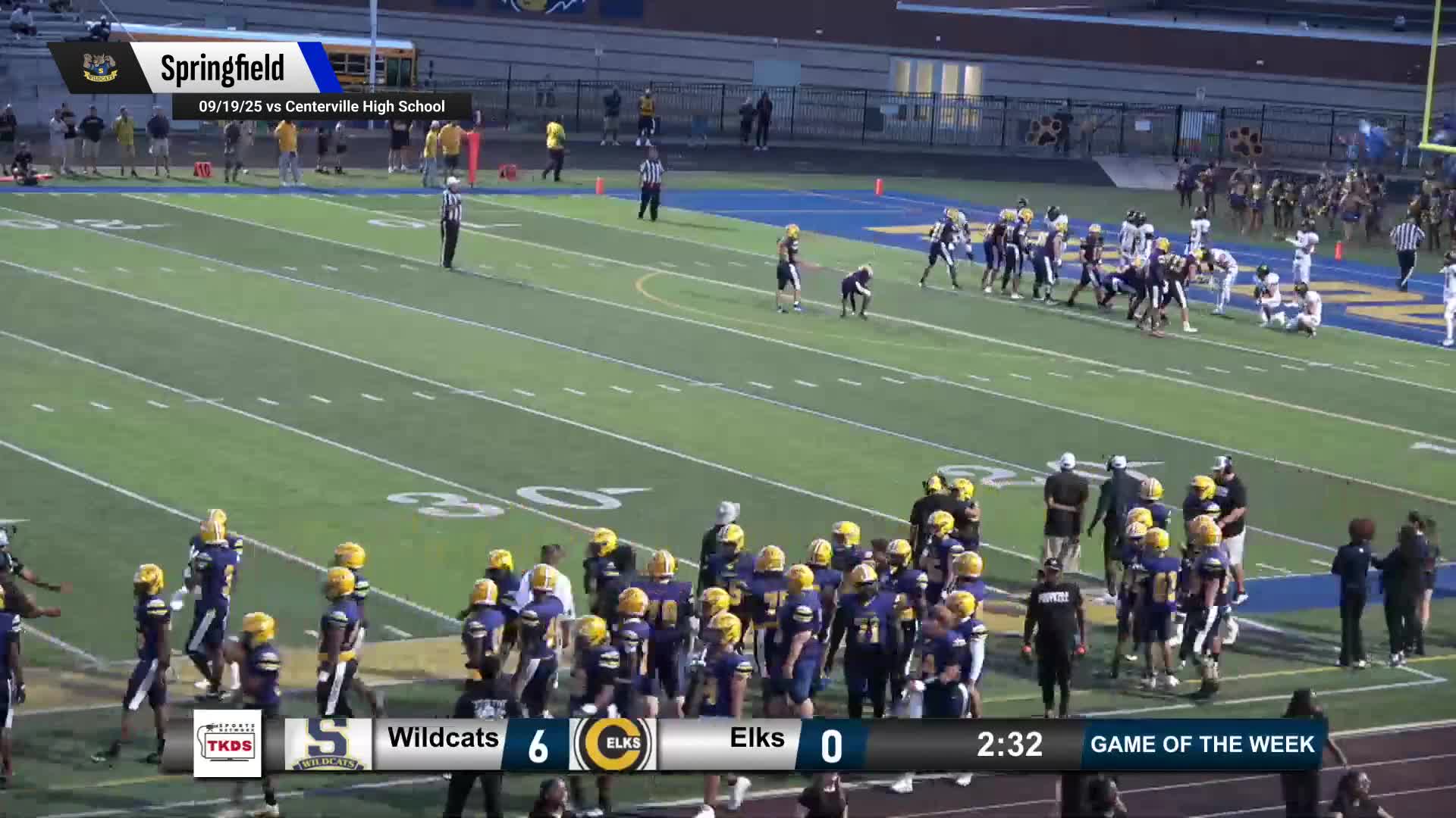 Football Recap: Springfield Piles Up the Points Against Northmon