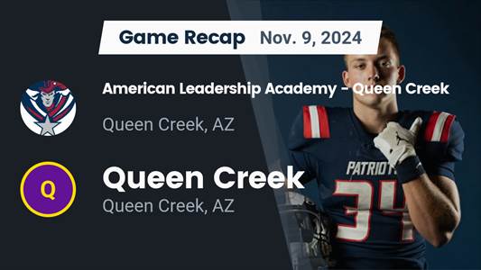 Football Recap: ALA - Queen Creek's Luck Takes a Turn for the Worse  on Saturday