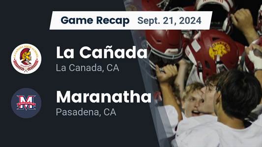 Football Recap: Make It Nine in a Row for La Canada