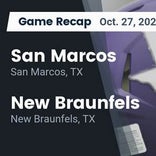 Football Game Recap: San Marcos Rattlers vs. New Braunfels Unicorns