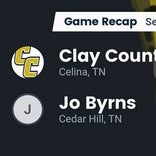 Football Game Preview: Clay County vs. Mount Juliet Christian Ac