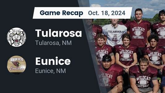 Football Game Preview: Tularosa Wildcats vs. Eunice Cardinals