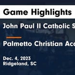 Palmetto Christian Academy falls despite strong effort from  Blaise Sorensen