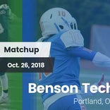 Football Game Recap: Wilson vs. Benson Tech