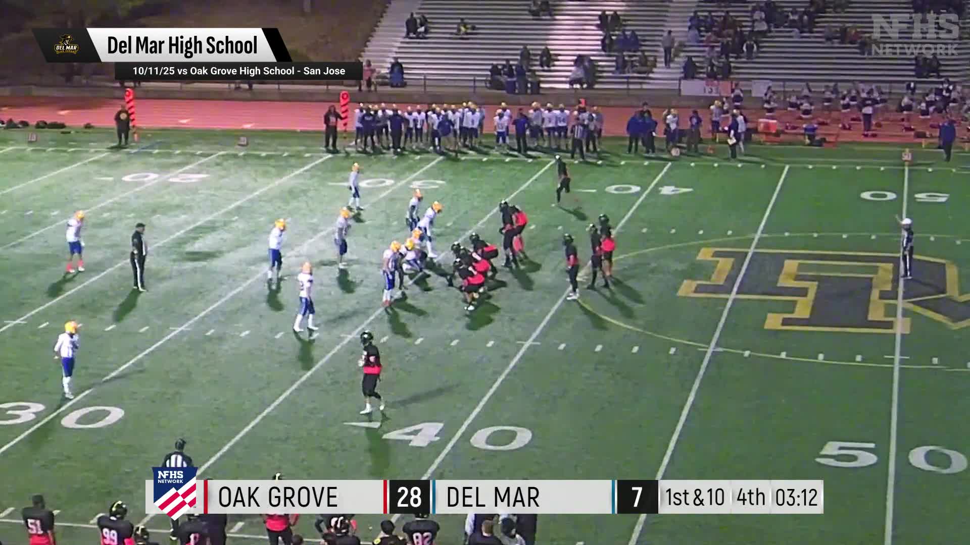 Football Recap: Del Mar Comes Up Short + How To Watch