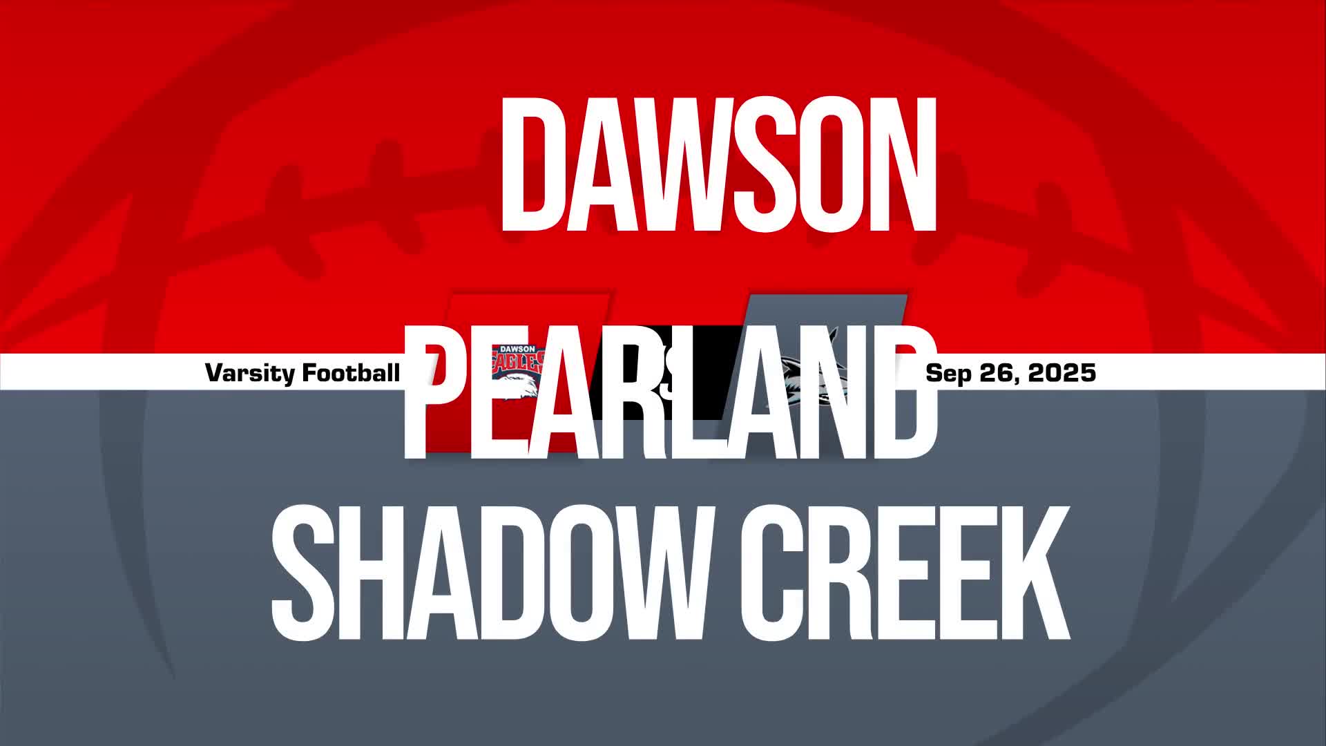Football Game Preview: Dawson Eagles vs. Pearland Oilers + How To Watch