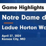 Soccer Game Preview: Notre Dame de Sion Plays at Home