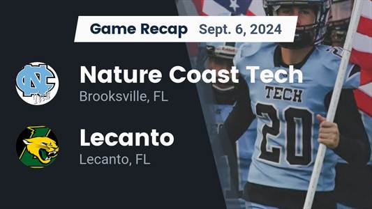 Football Game Preview: Nature Coast Tech Plays at Home
