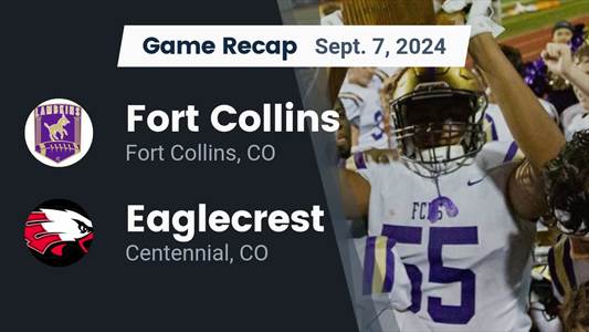 Football Recap: Josh Wiley Leads Eaglecrest to Victory over Fort