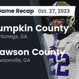 Football Game Recap: Dawson County Tigers vs. Lumpkin County Indians