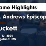 Basketball Game Recap: Puckett Wolves vs. St. Andrew's Episcopal Saints