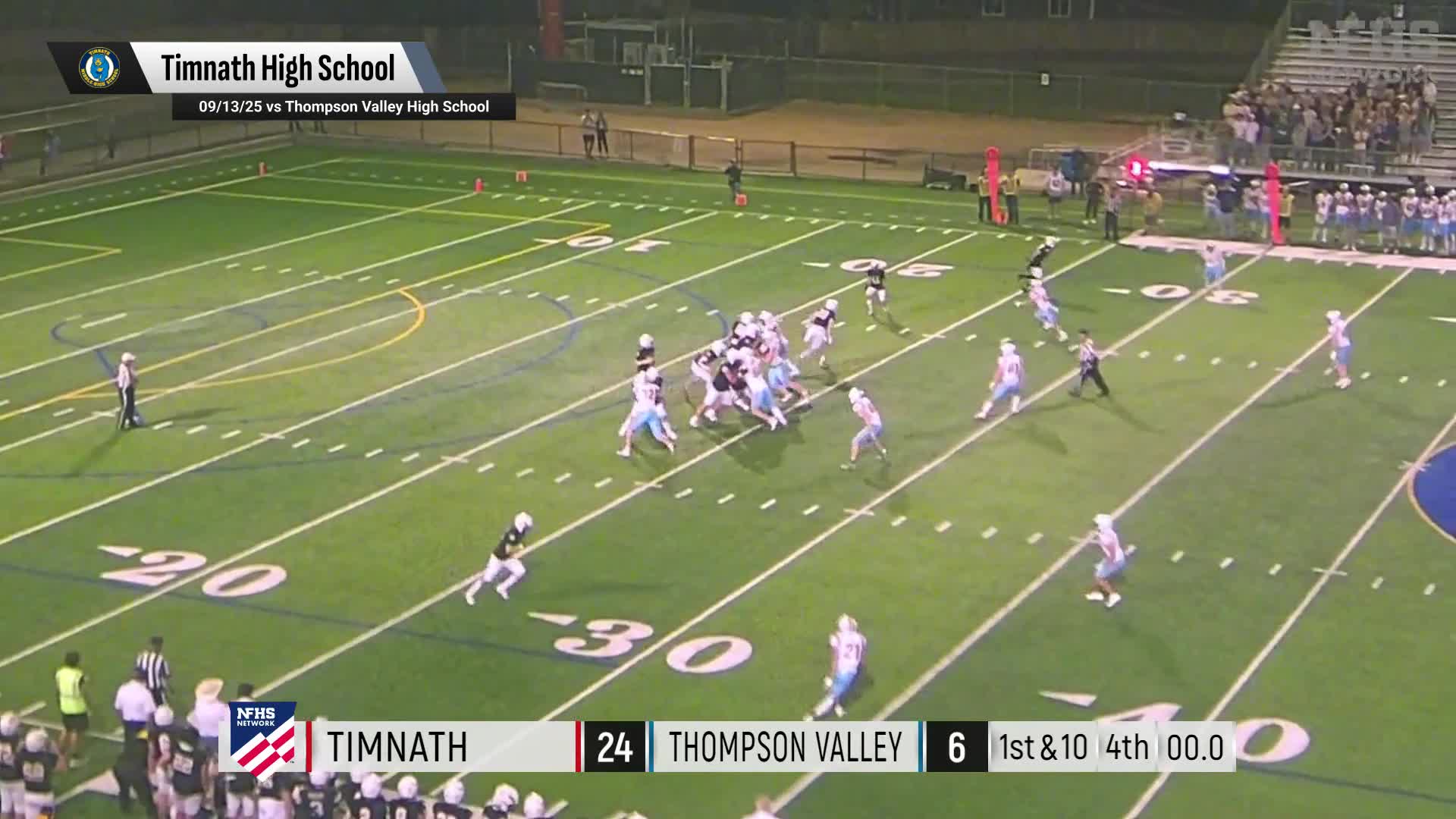Football Recap: Timnath Piles Up the Points Against Northridge