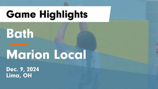 Basketball Recap: Bath Skates Past Van Wert with Ease