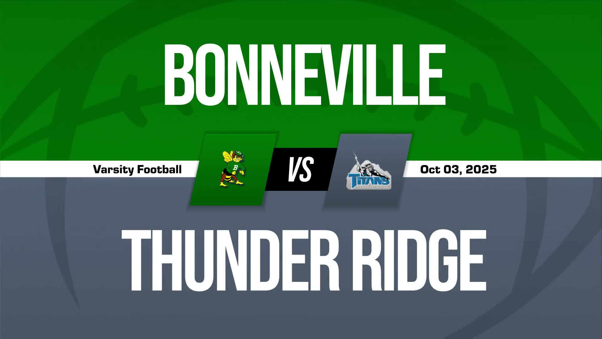 Football Game Preview: Bonneville Bees vs. Skyview Hawks + How To Watch