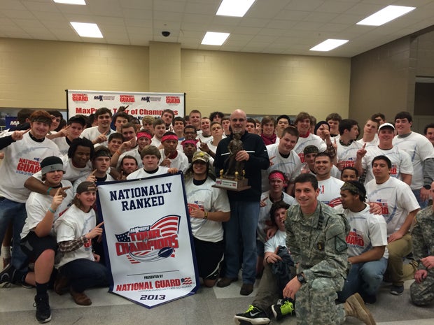 BEntonville was honored last season by the MaxPreps Tour of Champions, sponsored by the Army National Guard.