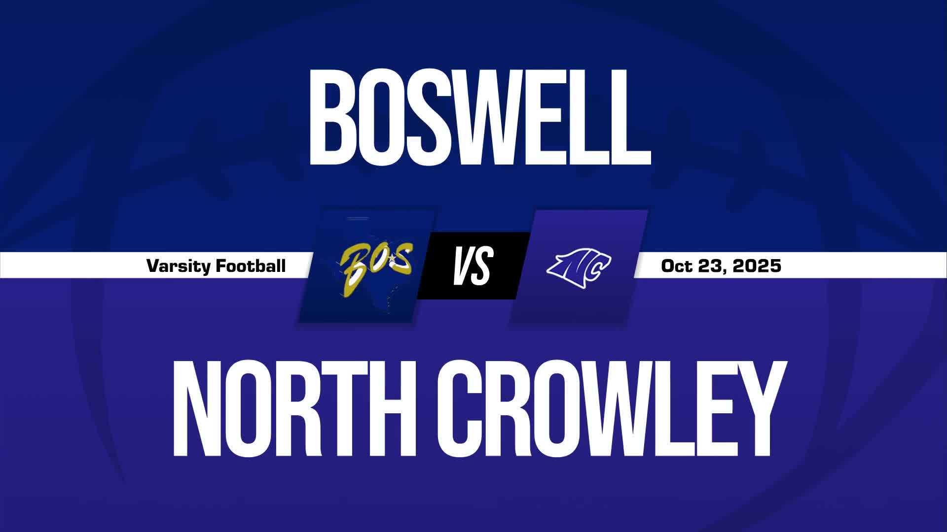 Football Game Preview: Boswell Pioneers vs. Weatherford Kangaroos