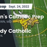 Football Game Preview: St. John&#39;s Catholic Prep Vikings vs. Severn School Admirals