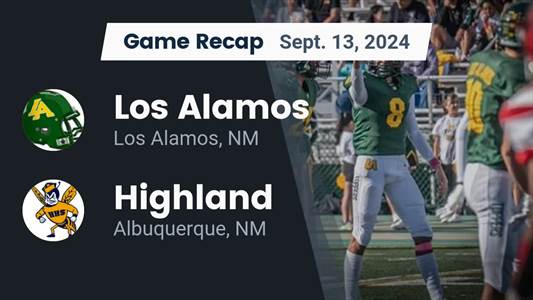 Football Recap: Highland Piles Up the Points Against Rio Grande