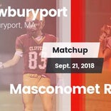 Football Game Recap: Newburyport vs. Masconomet Regional