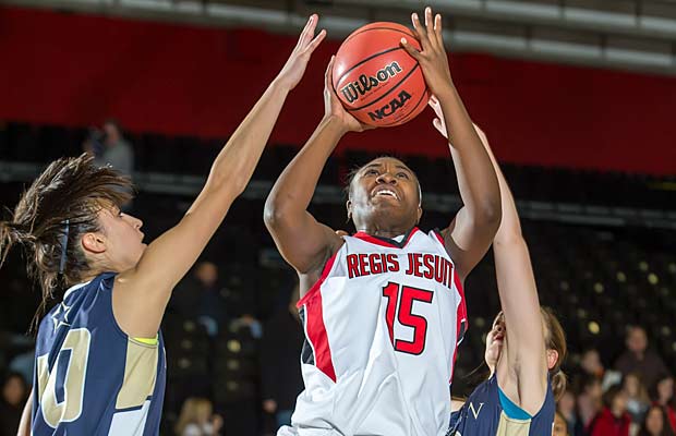 Diani Akigbogun has helped Regis Jesuit to the No. 15 spot in the rankings.