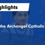 Basketball Game Recap: St. Michael the Archangel Guardians vs. Central Blue Eagles