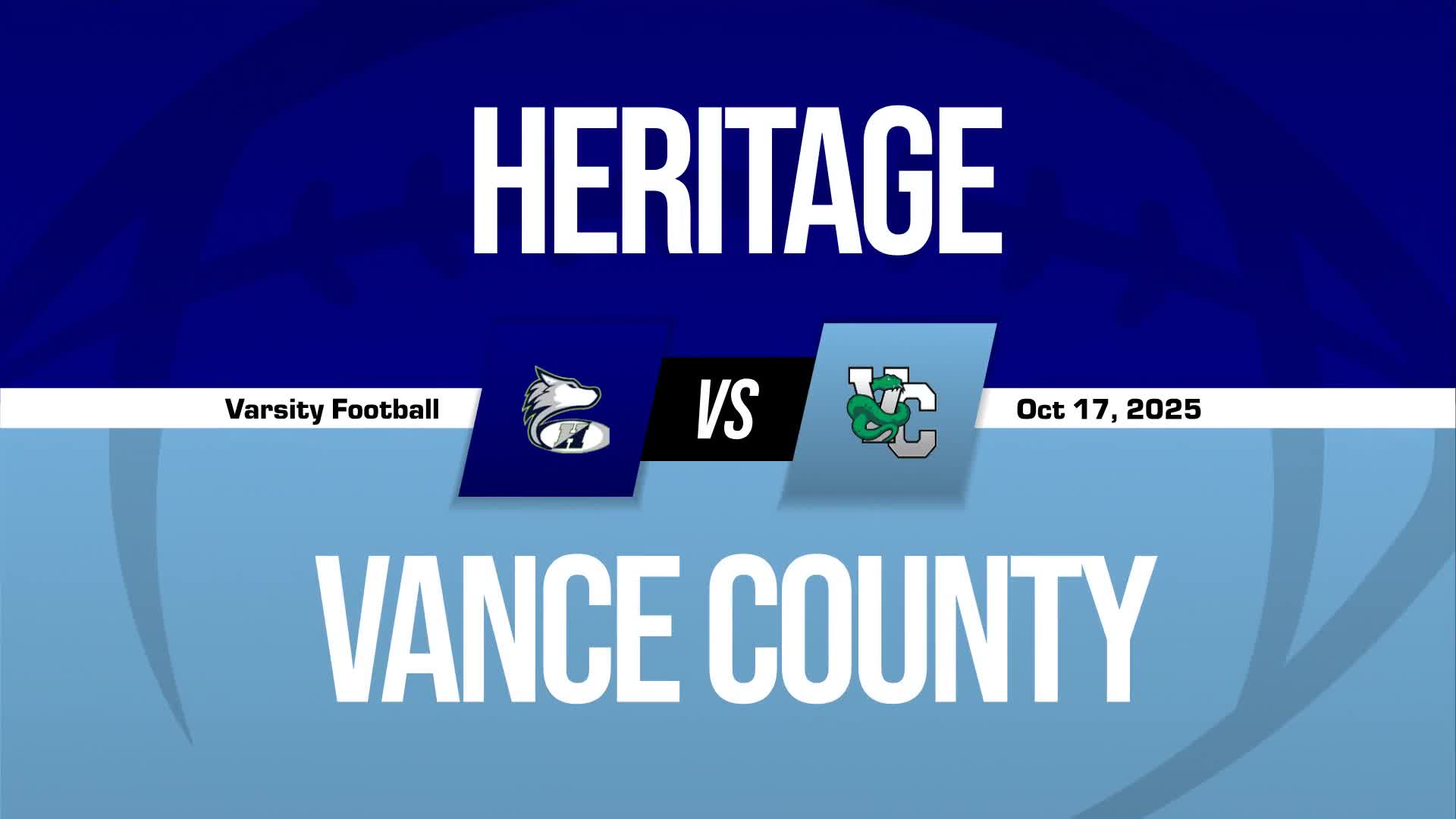 Football Game Preview: Vance County Vipers vs. East Wake Warriors