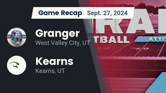 Football Recap: Kearns Takes a Loss