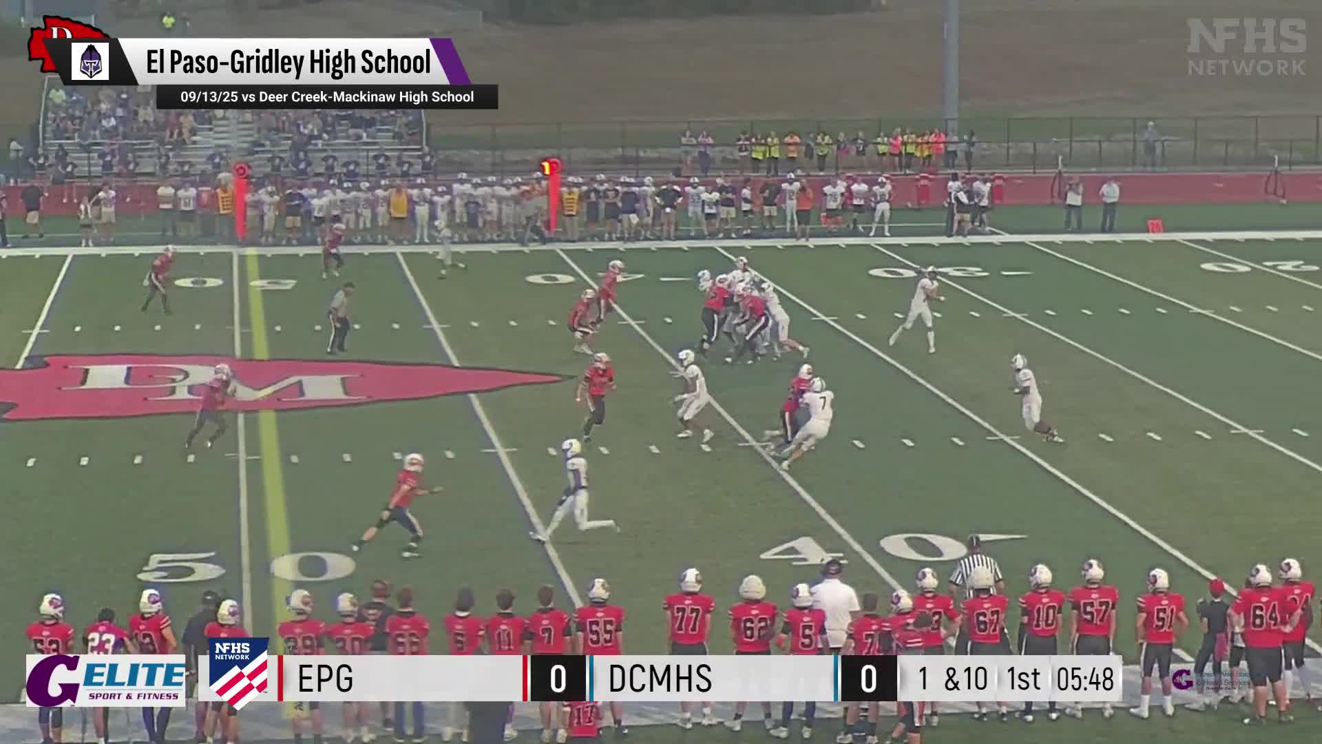 Football Game Preview: El Paso-Gridley Titans vs. Clinton Maroon