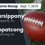 Football Game Recap: Dover vs. Parsippany