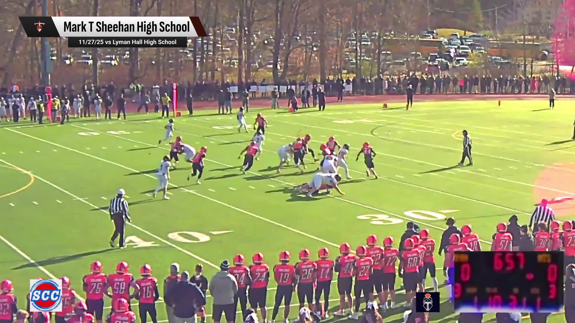 Football Recap: Northwest Catholic Falls Short of Sheehan in the Playoffs + How To Watch