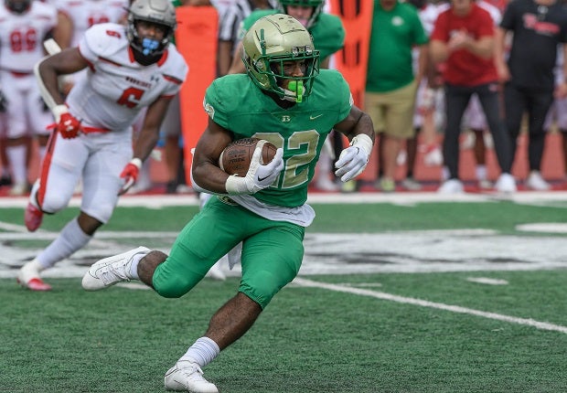 No. 8 Buford's Justice Haynes leads the Wolves into a Georgia showdown against No. 18 Mill Creek in the MaxPreps Game of the Week. (Photo: Kenny Grimes)