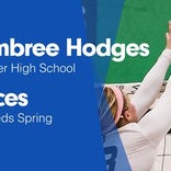 Cambree Hodges Game Report