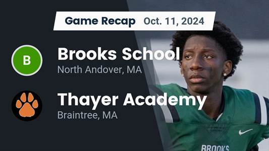 Football Recap: Brooks Takes a Loss
