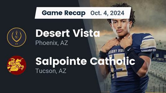 Football Recap: Desert Vista Takes a Loss
