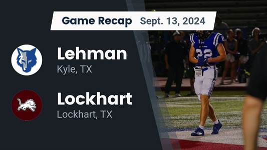 Football Recap: Lockhart Takes a Loss