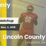 Football Game Recap: Lincoln County vs. Twiggs County
