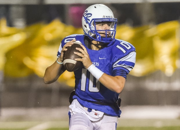 Chase Allison accounted for seven touchdowns in Robinson's 70-68 win over Lampasas in Texas.