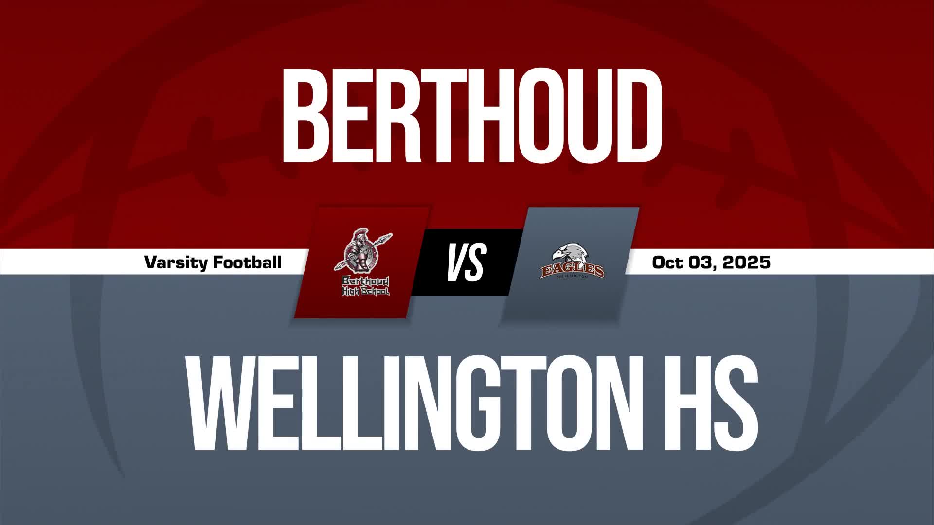 Football Recap: Berthoud Piles Up the Points Against Valley + How To Watch