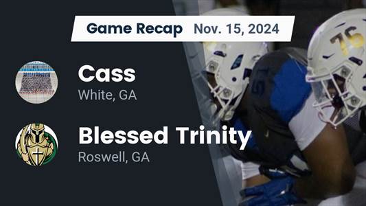 Football Recap: Blessed Trinity Extends Winning Streak to Eight