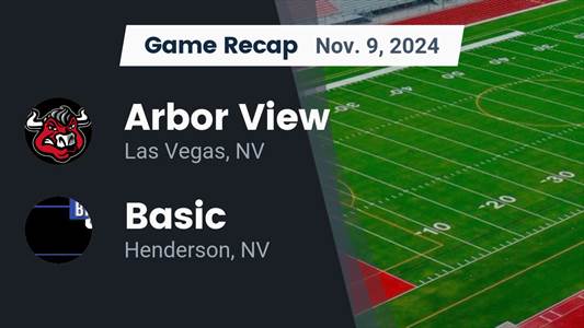 Football Recap: Basic Falls Short of Arbor View in the Playoffs
