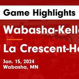 Basketball Game Preview: Wabasha-Kellogg Falcons vs. Houston Hurricanes